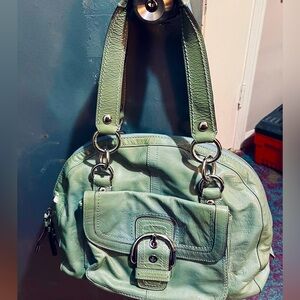 Coach rare large soho Courtney domed satchel